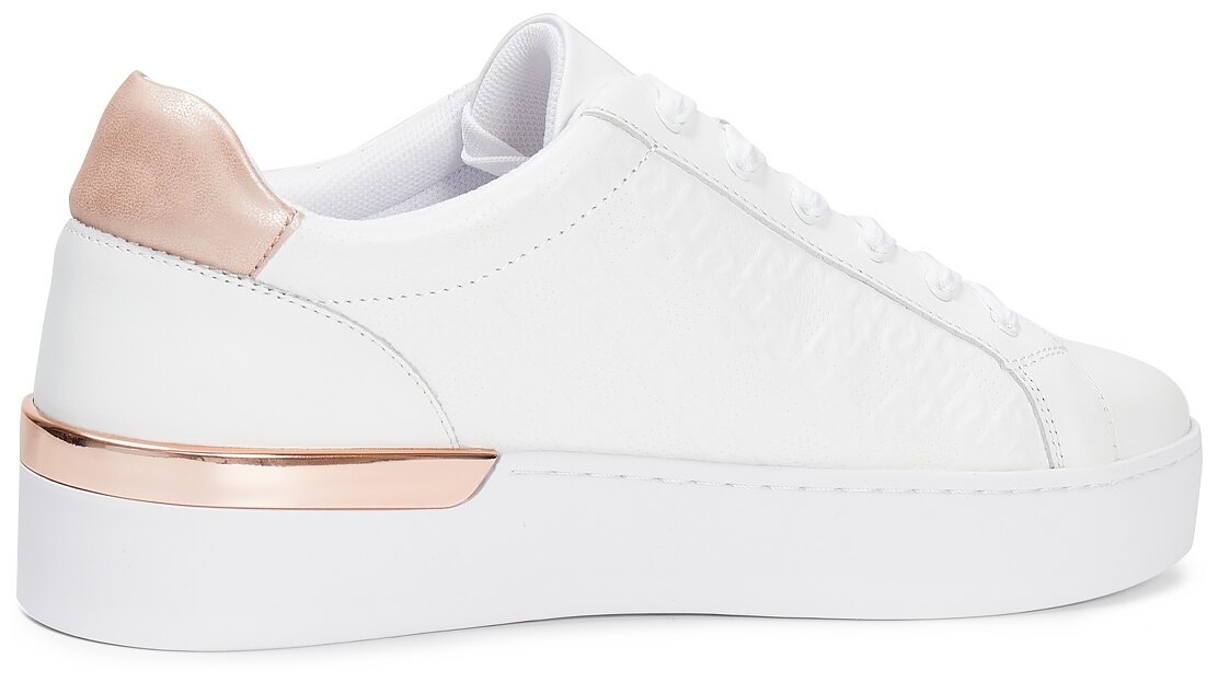 Кеды LIU JO, размер 38, белый/розовый — фото 1