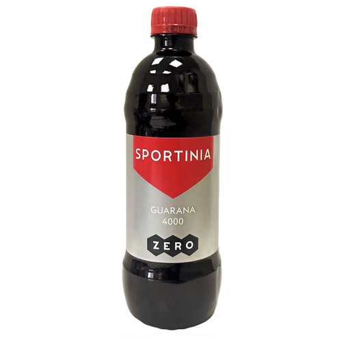Энергетический напиток Sportinia GUARANA ZERO 4000, гуарана, 0.5 л, 12 шт.