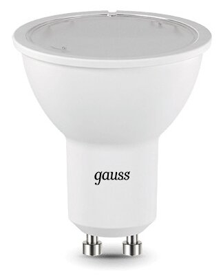 Gauss 101506205, GU10, MR16, 5 Вт, 4100 К