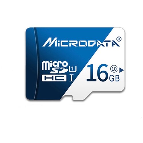 Карта памяти MyPads Microdata Micro SD (SDHC) 16GB Class 10 UHS-1. Подходит для всех мобильных телефонов / планшетов (Alcatel / Asus / Nexus / Le.