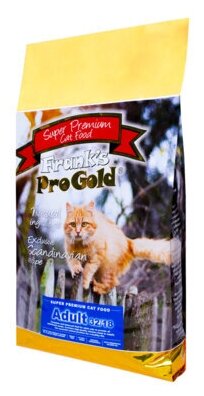 Корм Frank's ProGold для взрослых кошек с курицей 32/18 - 3 кг