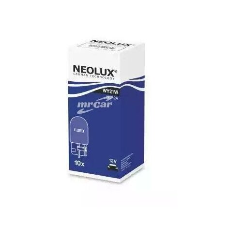 фото Neolux n582a лампа 21w 12v wx3x16d 5xfs10 neolx wy21w складная картонная коробка