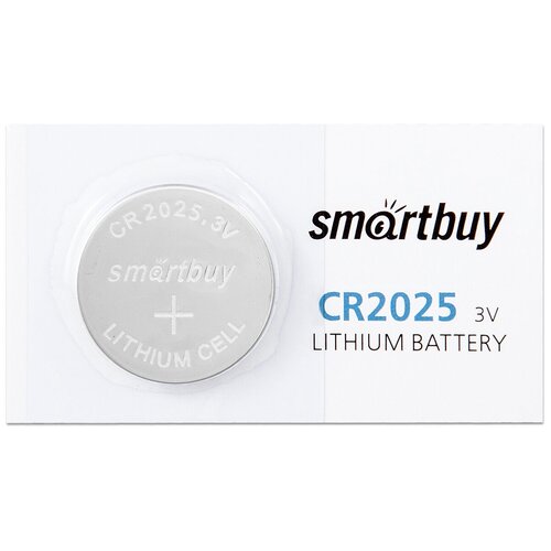 батарейка cmos cr2025 mfr Батарейка CR2025 3V SmartBuy, 1 шт.