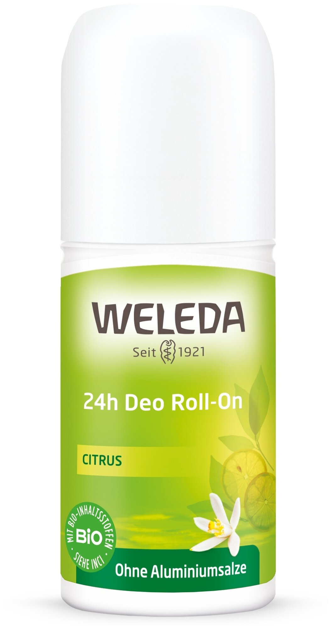 Weleda Дезодорант Citrus 24 часа, ролик, 50 мл, 50 г