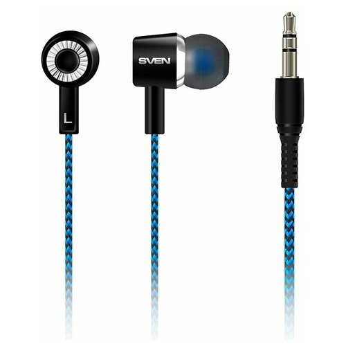Наушники Sven E-106 внутриканальные20-20кГц12мчерный-синий 162600₽