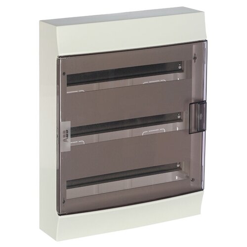 фото Щит распределительный навесной abb mistral41 пластиковый ip41 512х387х119 мм 54 модуля с клеммами