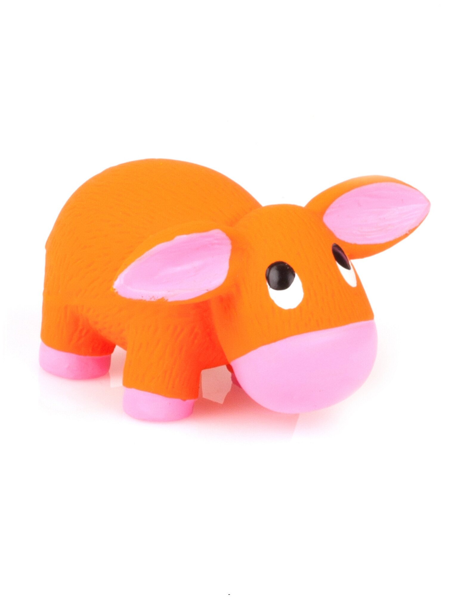 Игрушка Lilli Pet Big Ear для собак, 10.5 см, оранжевый
