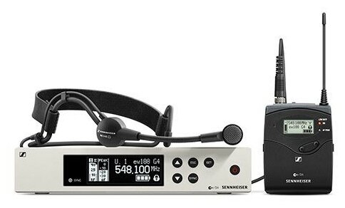 Радиосистема с оголовьем Sennheiser EW 100 G4-ME3-A1