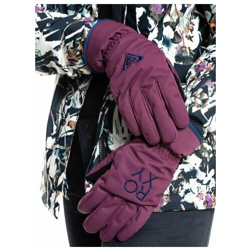 фото Перчатки roxy, размер s, фиолетовый