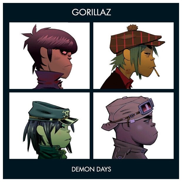 Винил Gorillaz - Demon Days 2LP / 2 виниловые пластинки