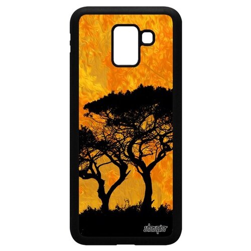 фото Защитный чехол на телефон // galaxy j6 2018 // "гренадил" дерево тень, utaupia, оранжевый