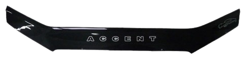 Дефлектор капота VIP TUNING HYD02 для Hyundai Accent