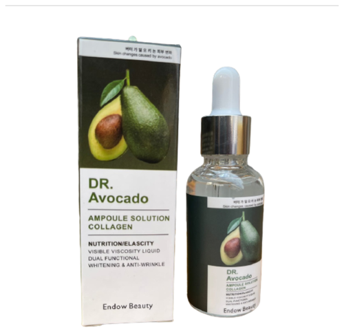 Endow Beauty Многофункциональная ампульная сыворотка с экстрактом авокадо DR. Avocado, 30мл