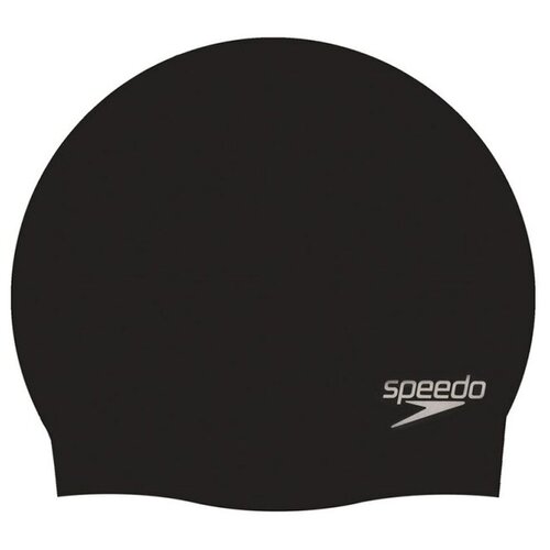 фото Шапочка для плавания speedo plain molded silicone cap , арт.8-709849097, черный, силикон