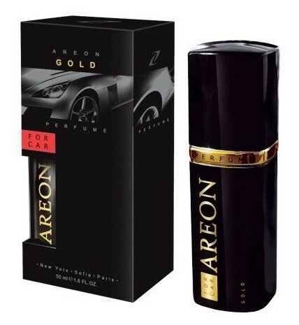 Ароматизатор AREON флакон спрей 50мл PERFUME 50ML BLISTER "GOLD"