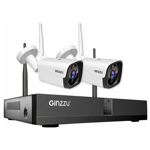 Комплект видеонаблюдения Ginzzu HK-4201W