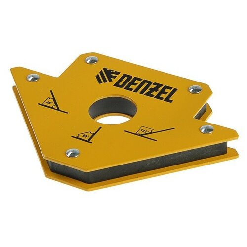 Магнитный угольник Denzel 97553 для сварочных работ усилие 23 кг 45 90 135 2235₽