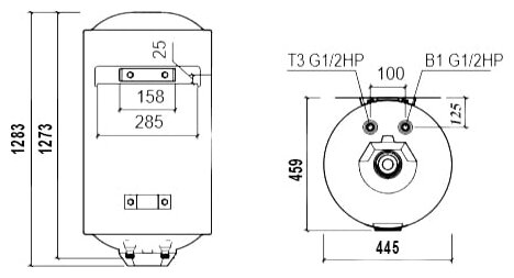 Накопительный электрический водонагреватель Thermex TitaniumHeat 150 V - фотография № 6