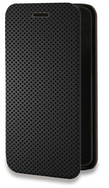 Дизайнерский горизонтальный чехол-книжка для Huawei P Smart 2021 Металл