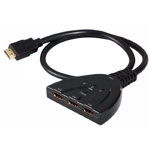 Адаптер разветвитель HDMI на 3 порта HDMI