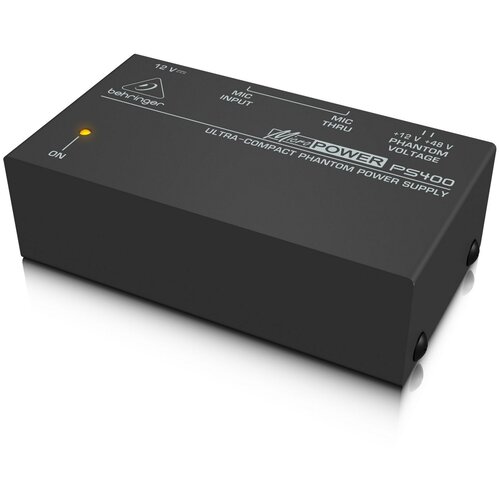 Behringer PS400 блок фантомного питания proaudio mic power box