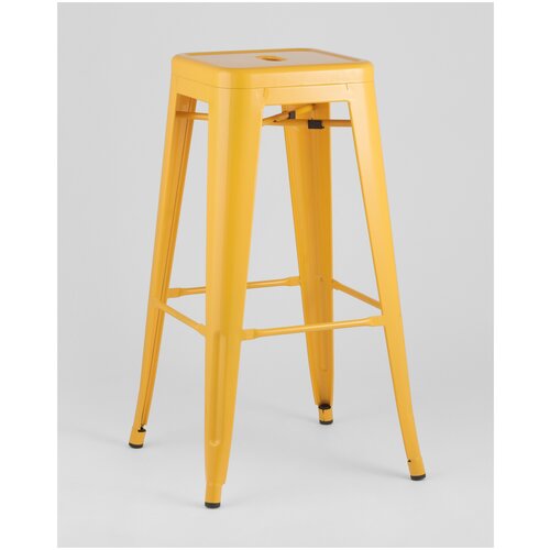 Комплект стульев STOOL GROUP Tolix 77см, металл, 2 шт., цвет: желтый глянцевый