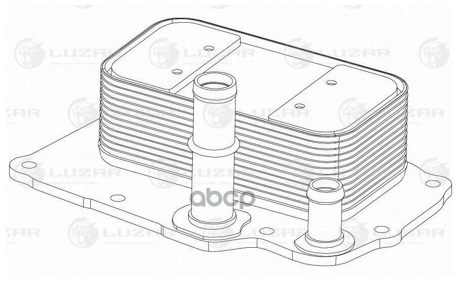 Радиатор Масляный Luzar арт. LOC1755