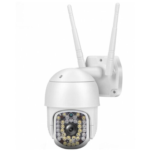 IP видеокамера QIANVISION уличная беспроводная 4X Zoom 2MP 1080P PTZ Wi-Fi 18 светодиодов 330000₽