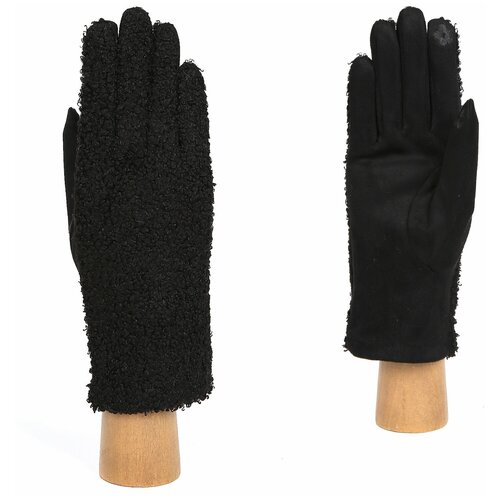 фото Перчатки fabretti, размер 7, черный