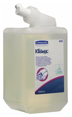 Картридж с жидким мылом одноразовый KIMBERLY-CLARK Kleenex, 1 л, прозрачный