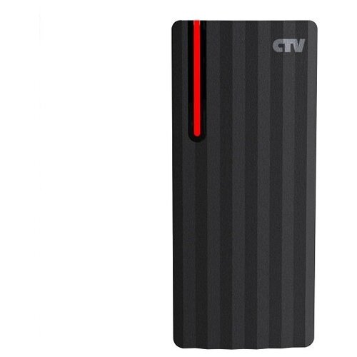 Cчитыватель формата EM- Marine CTV CTV- R10EM черный считыватель бастион sprut rfid reader 11wh идентификаторов em marin расстояние считывания до 10см выход wiegand 26 ip65 пластик