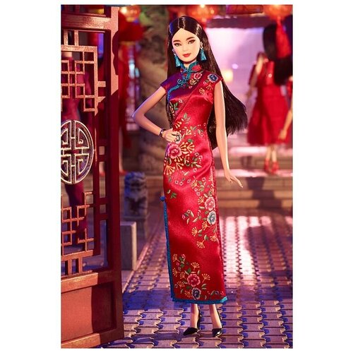 Кукла Barbie Lunar New Year Doll (Барби Новый год по лунному календарю)