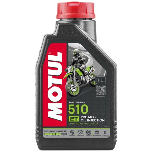 Полусинтетическое моторное масло Motul 510 Motomix 2T, 1 л
