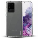 Чехол защитный противоударный для Samsung Galaxy S20+ X-ONE DropGuard Lite кристально прозрачный - изображение