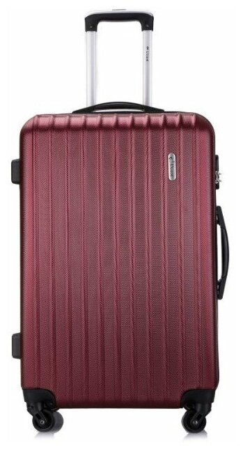 фото L'case Чемодан L'CASE Krabi L 70х46х27см (26) со съемными колесами, винный