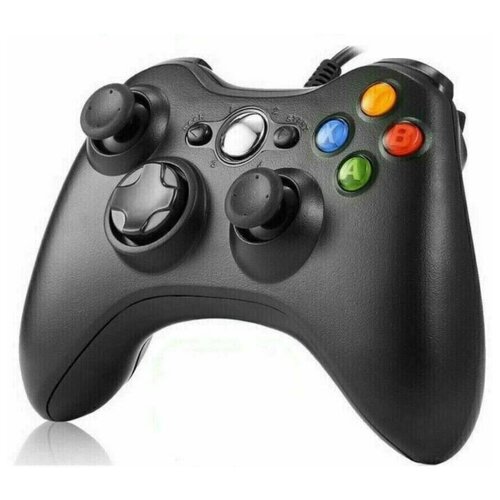 Проводной джойстик геймпад для XBOX 360 PC Черный 109000₽