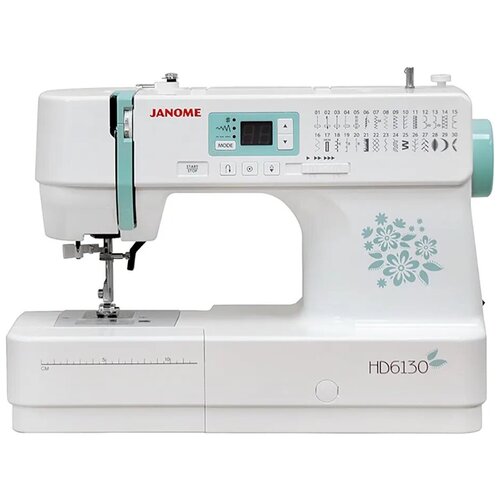 Швейная машина Janome HD6130, белый швейная машина janome hd6130