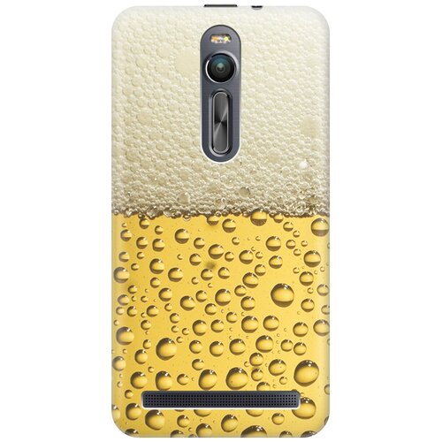 фото Силиконовый чехол на asus zenfone 2 (ze551ml) / асус зенфон 2 с принтом "пиво gosso