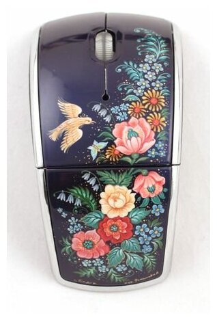 Мышь компьютерная с ручной росписью 1447 6500₽