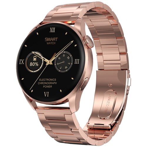 Kingwear Смарт часы KingWear DT3 с bluetooth звонком Черный металлический ремешок черный корпус 520000₽