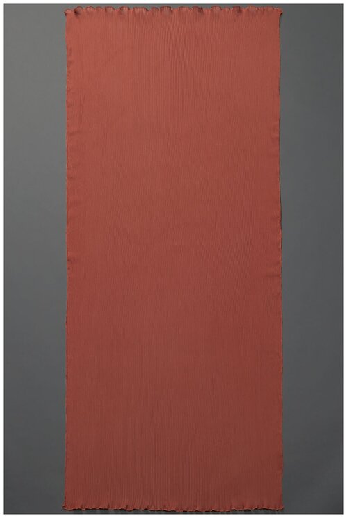 Шарф Арт-Деко, 140х125 см, коричневый