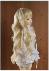 Dollmore 8-9 Junsa HT Wig L. Blond (Парик блонд длинный с чёлкой размер 20-23 см для кукол Доллмор / Пуллип)
