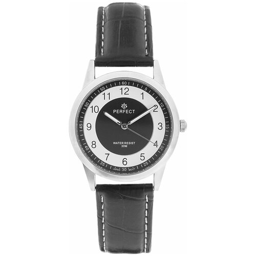 фото Часы наручные мужские, кварцевые, на батарейке, повседневные, молодежные, классические, на кожаном ремешке, на металлическом браслете perfect