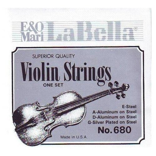 Струны для скрипки 3/4 La Bella 680 3/4 струны для скрипки 3 4 la bella 680 3 4