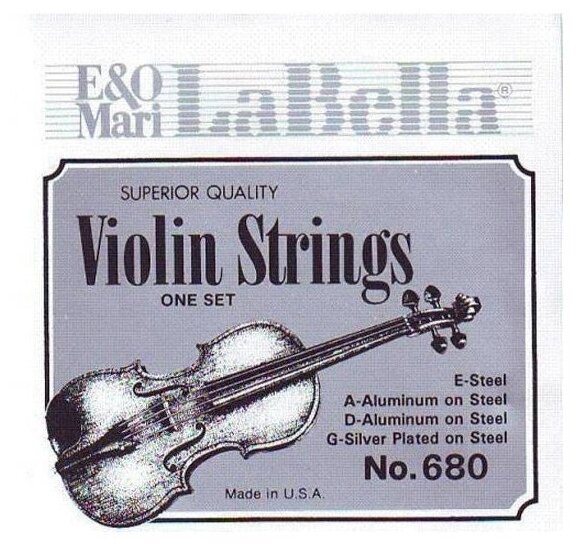 LA BELLA 680 3/4 Струны для скрипки