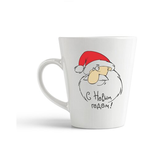 фото Кружка-латте coolpodarok "с новым годом (новый год)"