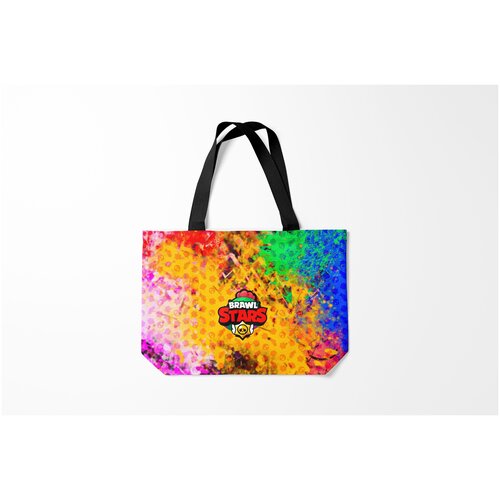 фото Сумка-шоппер / 46х35 см / геймерам / brawl stars spike burnettie
