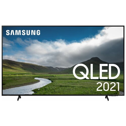 фото Телевизор qled samsung 50" qe50q60aauxru q черный/ultra hd/60hz/dvb- t2/dvb- c/dvb- s2/usb/wifi/smart tv (rus)