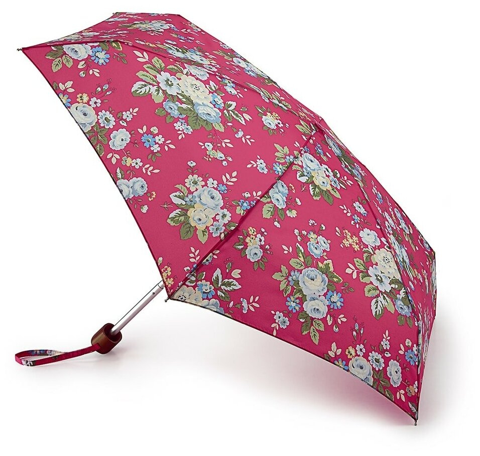 L521-3135 TrailingFloral (Цветы) Зонт женский механика Cath Kidston Fulton