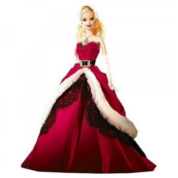 Кукла Barbie Коллекционная Рождество 2007 (2007 Holiday Barbie), коллекционная, K7958